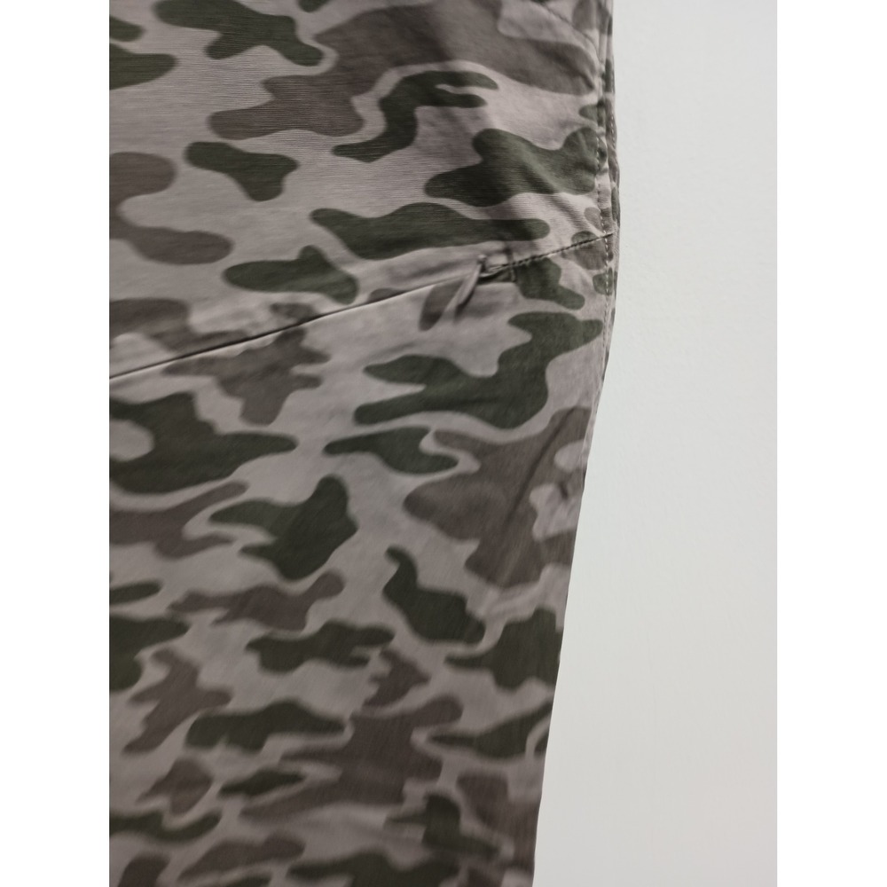 Duluth Trading Co Jogger Pants Womens 12 Green Camo Cargo Utility Outdoor - Picture 3 of 14